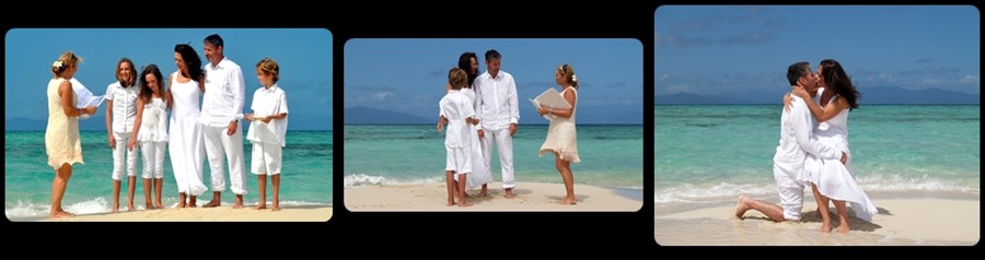 Shirley & Rob. Upolu Cay, Great Barreir Reef